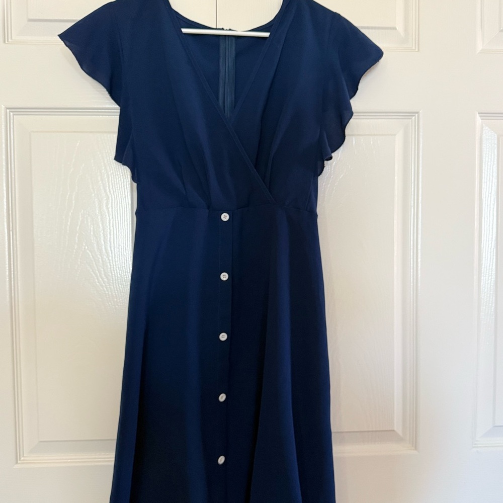 Navy Blue Dress